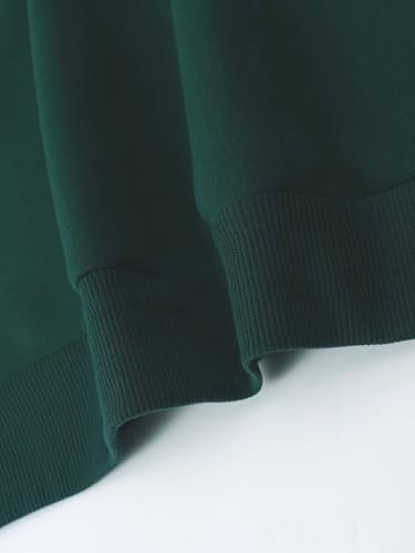 TAGDO® Men's Casual Woolen Hoodie with Cartoon Print | Hoodie for Man (Bull-HDY-2044-Dark Green-XXL) - Image 4