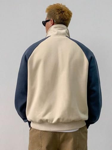 JVX Men Sweatshirts || Sweatshirts for Men || Wool Sweater || Unisex Hoodie ||Hoodie (SWEATSHIRT-09) (in, Alpha, S, Navy) - Image 5