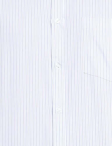 PARK AVENUE Men's Slim Shirt (PMSX16672-B4_Medium Blue 2XL) - Image 2