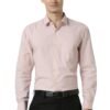 Peter England Men Pink Slim Fit Full Sleeves Formal Shirt