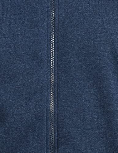 Symbol Men's Cotton Blend High Neck Fleece Regular Fit Sweatshirt Iris Navy Mel Large - Image 2