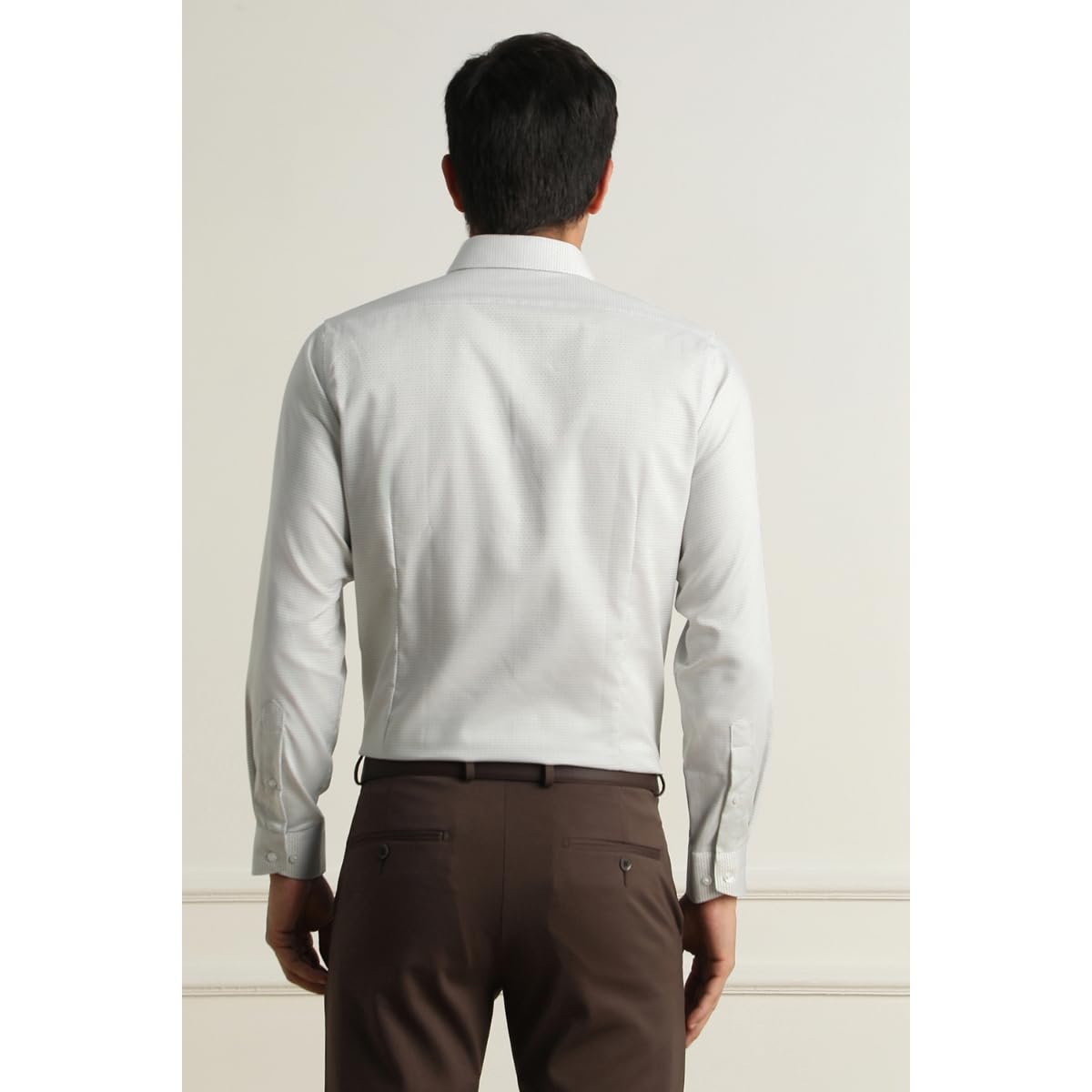 Van Heusen_Mens__Shirt_(VHSFMSLB354433_Beige_42) - Image 2