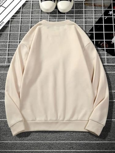 Lymio Sweatshirt || Hoodie for Unisex || Unisex Hoodie and Sweatshirt (H-30-Khakhi-2XL) - Image 5