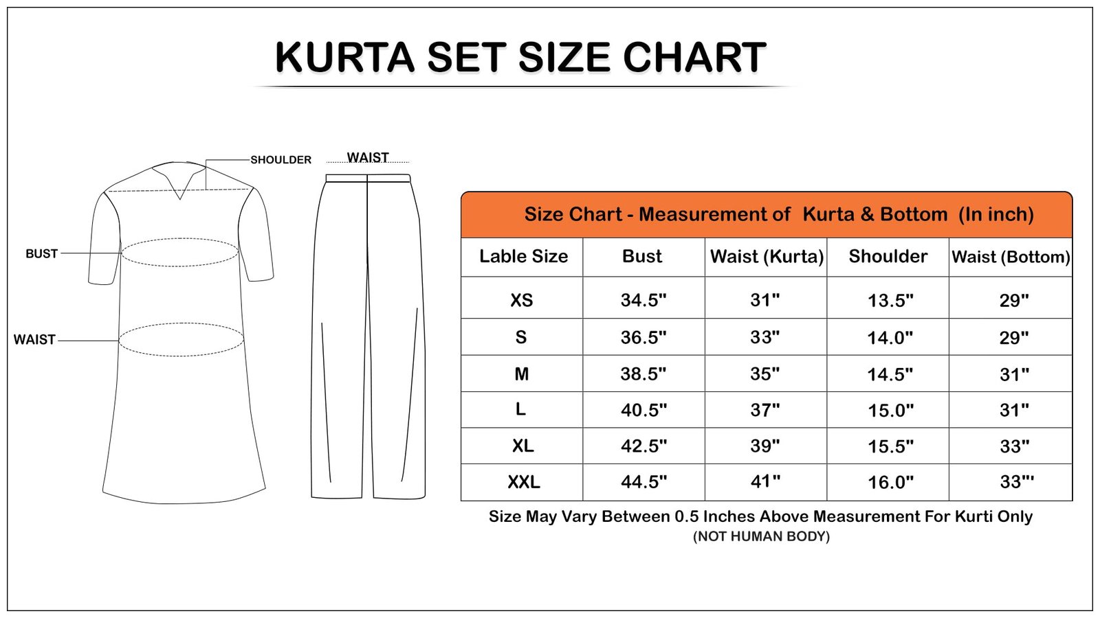 INDO ERA Women's Off White Pure Cotton Embroidered Straight Kurta & Palazzo Set (KS0OW9929_Medium) - Image 3