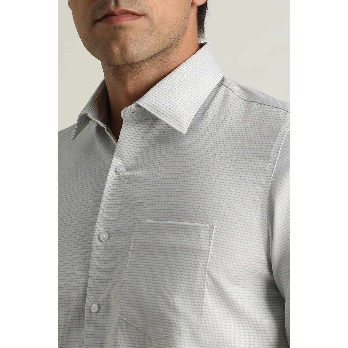 Van Heusen_Mens__Shirt_(VHSFMSLB354433_Beige_42) - Image 4
