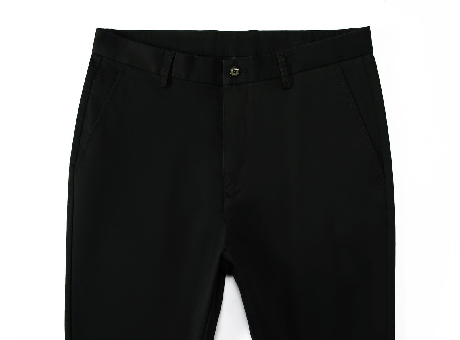 AVANOVA Regular Classic Design for Business and Formal Occasions (Men's Stretch Dress Pants 126_Black - Image 4