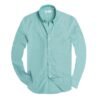 cottonking Mens Shirts | 100% Cotton Long Sleeve Formal Shirts for Man | Button Down Shirt Men | Oxford Mens Dress Shirts | M | Light Green