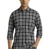 Peter England Slim Fit Dupplin Checkered Shirt for Men – Full Sleeves | Cotton | Smart & Stylish