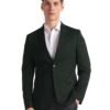Arrow Zero Calorie Slim Fit Solid Blazer Dark Olive