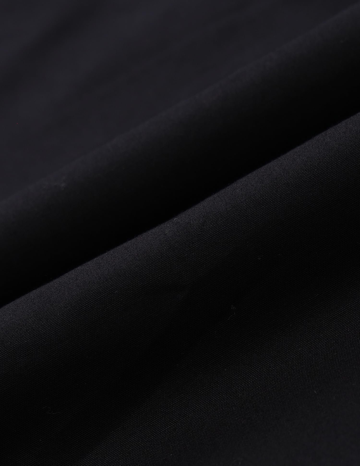 Arrow Men's Black Solid Spread Collar Long Sleeve Formal Cotton Slim Fit Shirt (ARES1151_Black_40) - Image 8