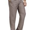 Mc Henry Men's Mid Rise Solid Formal Regular Fit Polyviscose Beige Trousers(Beige4005-38_Color:Beige_Size:38)