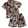 CHALODIA Baby Boy Co-Ord Set | Vibrant Multicolor Print | Perfect for Beach, Picnic & Summer Outings | Toddler Shirt & Shorts